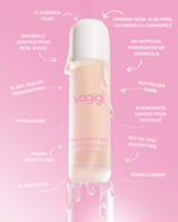 Vagigi Rose Intimate Wash bottle — natural pH-balanced feminine wash for women